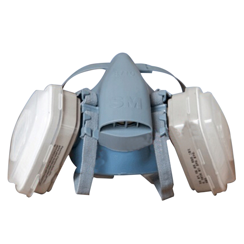 雙球SM3710雙濾盒半面罩防毒面具