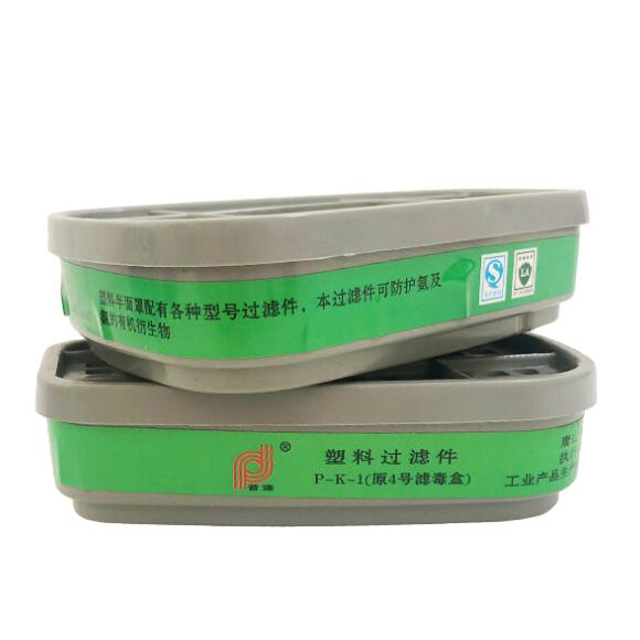 普達P-K-1 4號濾毒盒套裝