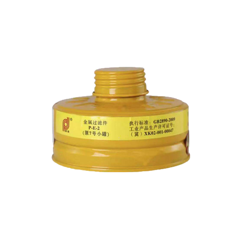 普達P-E-2 7號扁濾毒罐