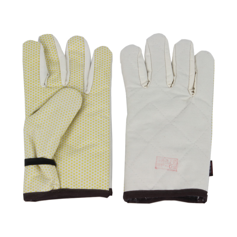 漂牌MF-03一等加厚棉帆布點塑手套