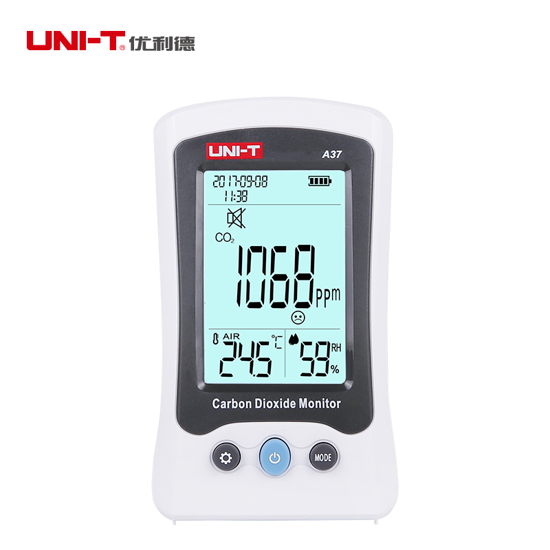 優利德A37便攜式二氧化碳氣體檢測儀