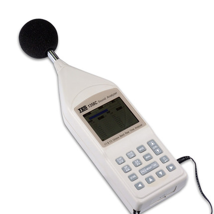 臺灣泰仕TES-1358C八音度即時(shí)音頻分析儀