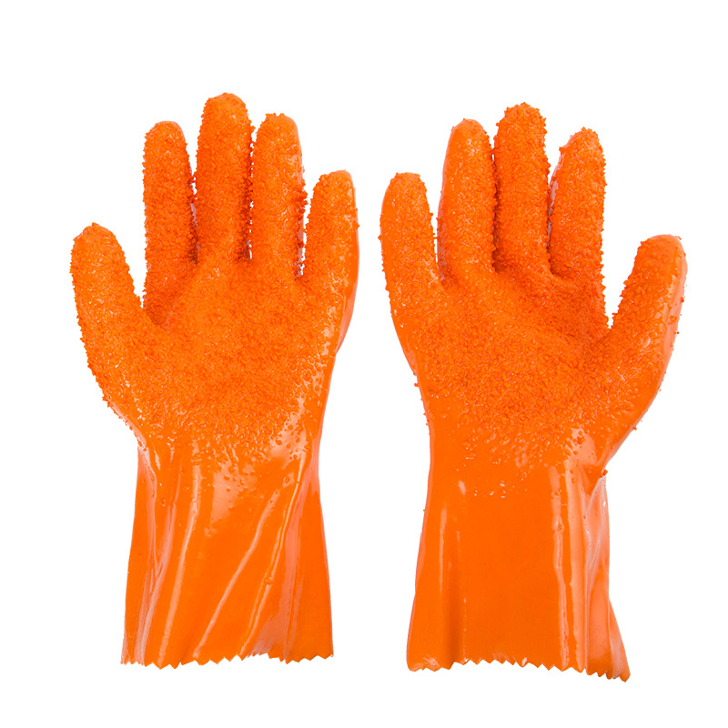 春蕾868全棉浸塑止滑PVC手套