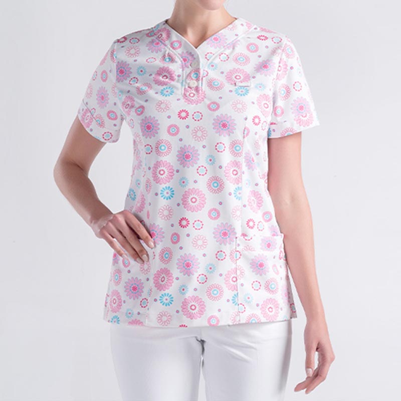 樂(lè)倍康NA129-N短袖護(hù)士服