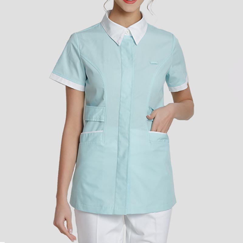 樂倍康F1323-1淺綠短袖護士服