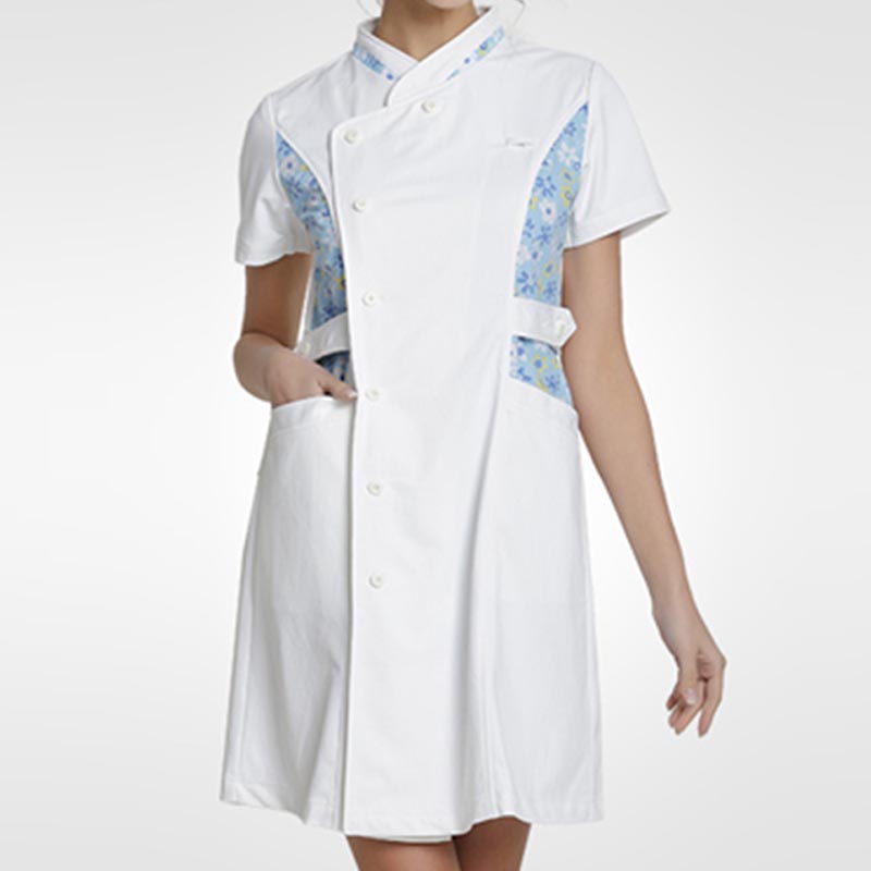 樂倍康NA125-N花雨短袖護(hù)士裙 