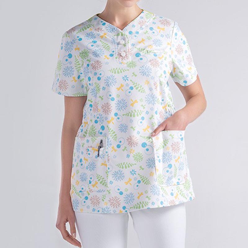 樂倍康NA110果色生香短袖護(hù)士服  