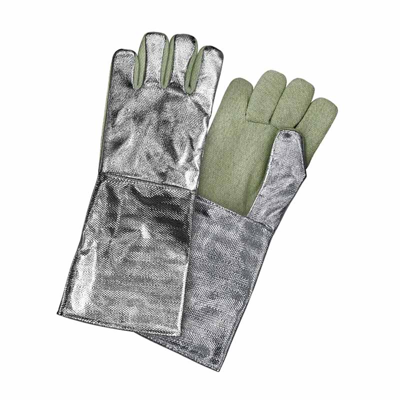 藍(lán)鷹AL165加長五指型鋁箔耐高溫手套