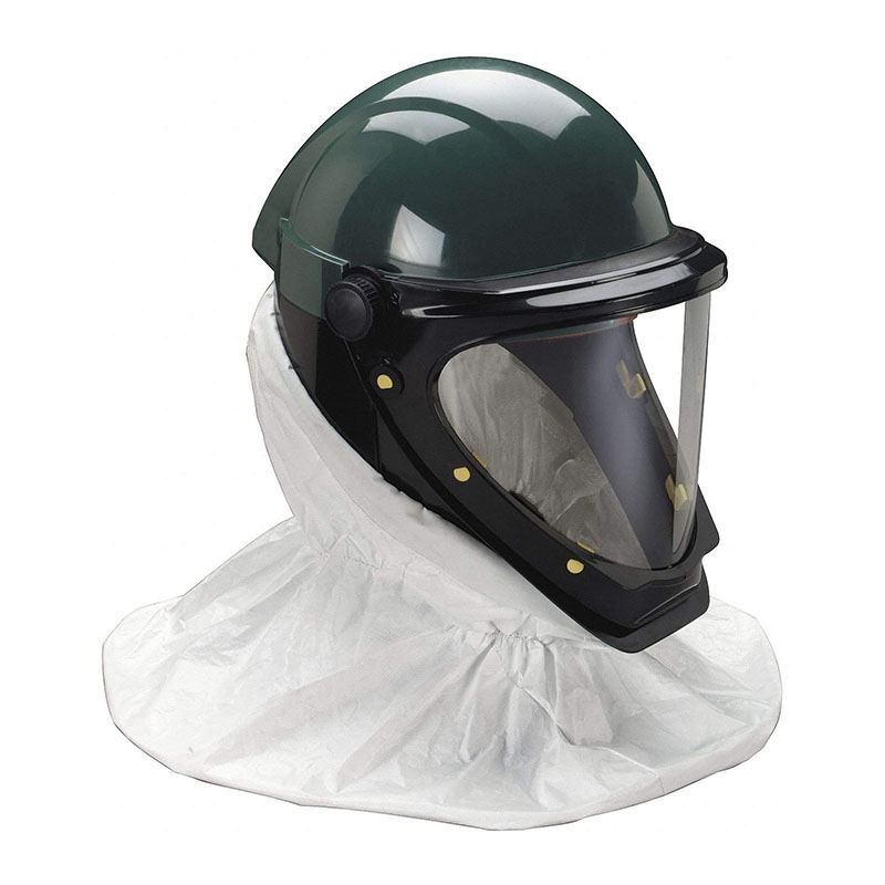 3M L-901帶披肩可掀起安全帽頭盔