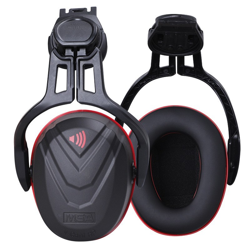 梅思安10190358 V-Gard帽盔式高頻防噪音耳罩