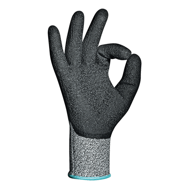 思而MA1513B0 COBRA黑色NBR沙點(diǎn)耐磨涂層防割手套