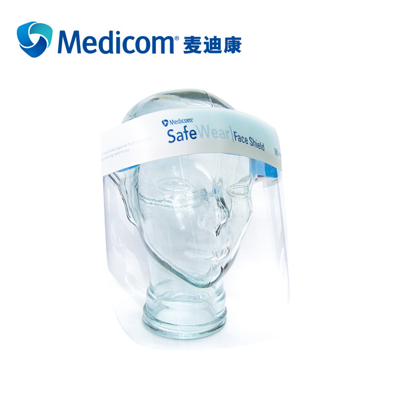 麥迪康2033高清防飛沫雙面防霧防護面屏