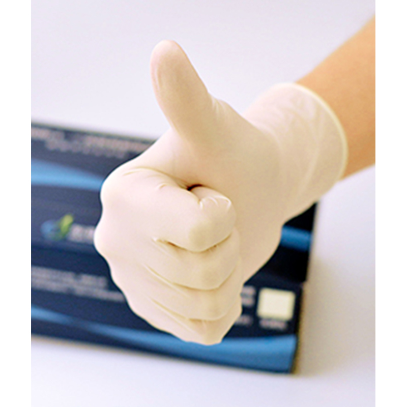 東亞606-2白色無(wú)粉一次性乳膠手套