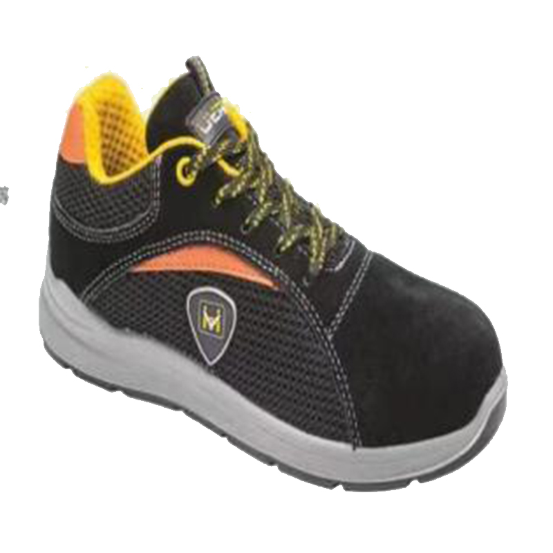 華昱HY1828黑色低幫防砸安全鞋