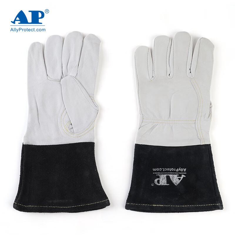友盟AP-1077防火隔熱羊青皮電焊手套