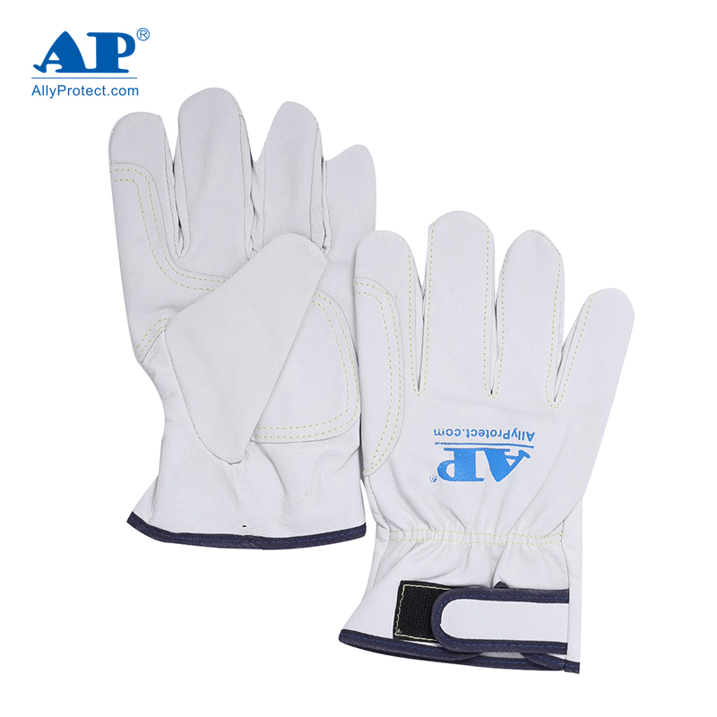 友盟AP-1400牛青皮勞保手套