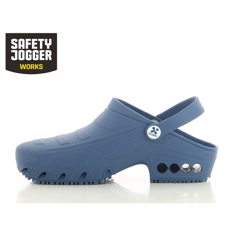 Safety Jogger鞍琸宜072204電藍色低幫防滑減震護士鞋