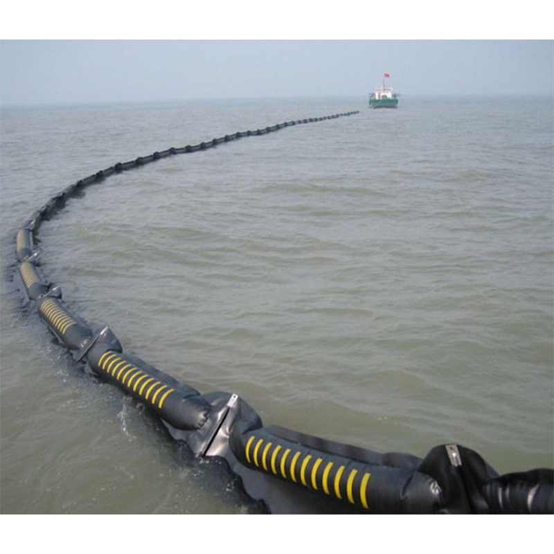 新絡(luò)WQJ900充氣式橡膠圍油欄