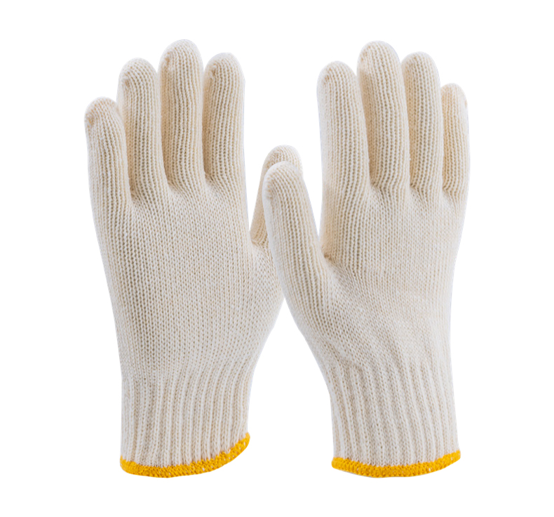 護(hù)享Hu-C102純棉紗線(xiàn)勞保手套