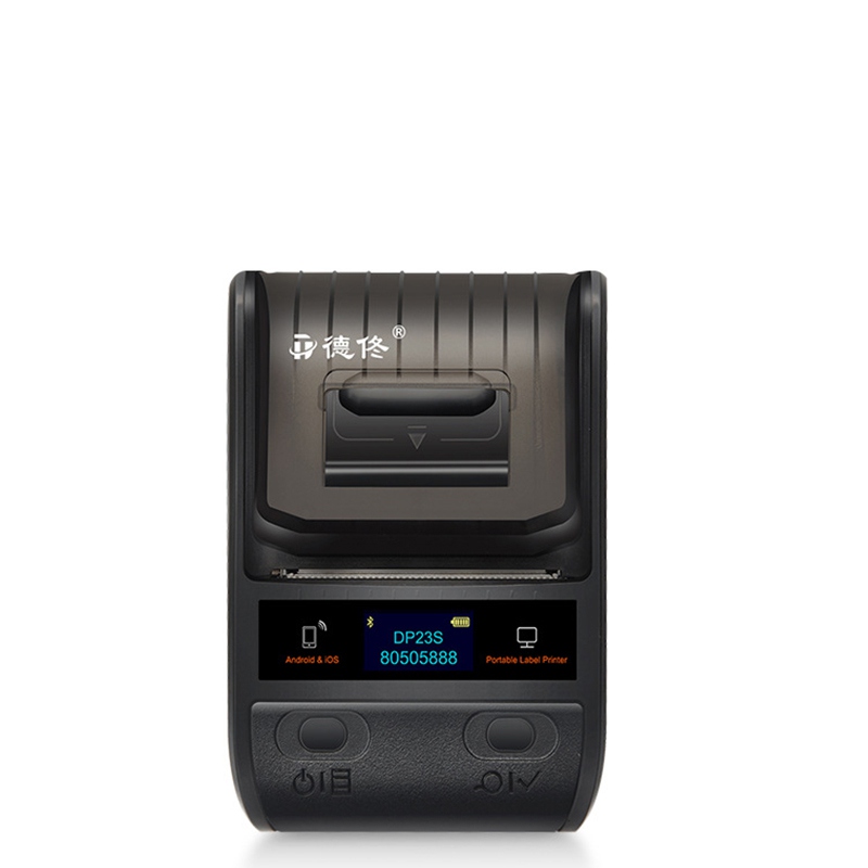DTPrinter德佟DP23S手持便攜熱敏藍牙打不干膠標簽機