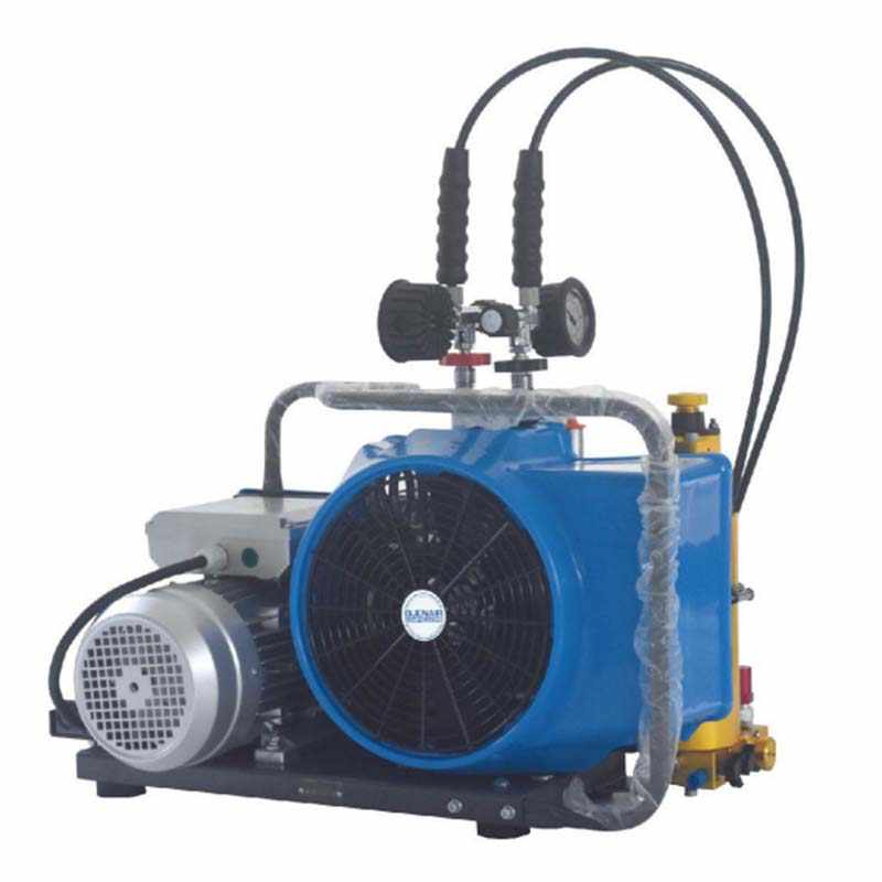 寶恩BBC-100E/H呼吸空氣填充泵-臥式可移動雙壓款