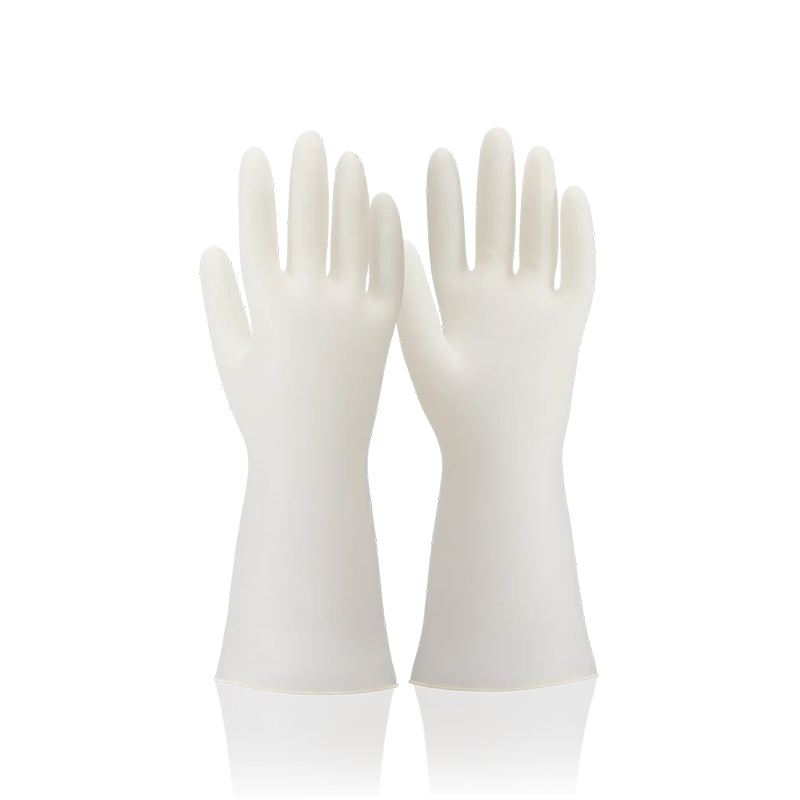 雪蓮11032丁腈乳膠食品級防滑鉆石紋手套