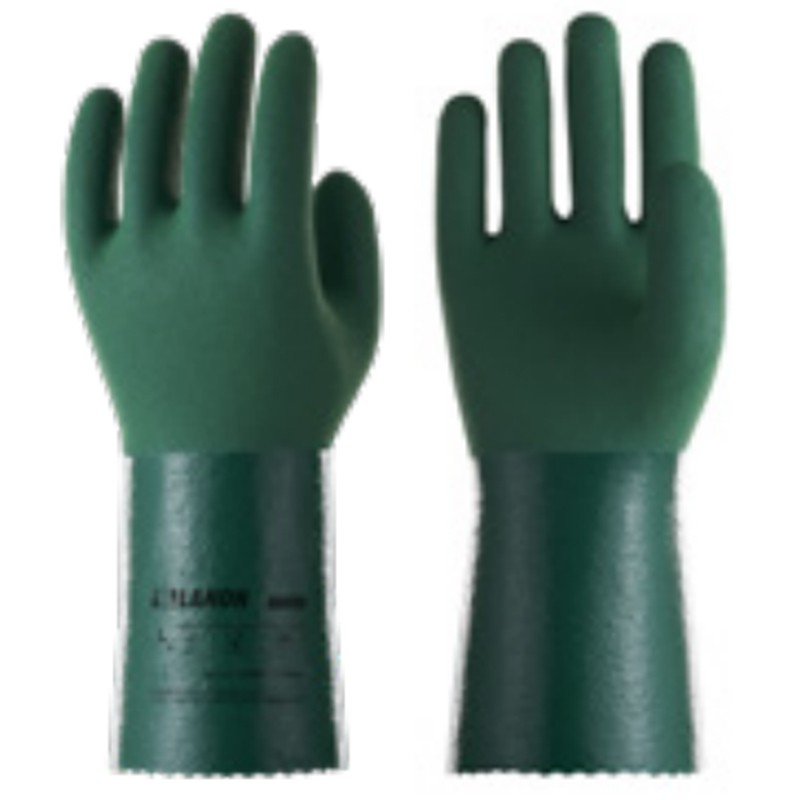 LANON蘭浪V330-35發泡耐油丁腈防化手套