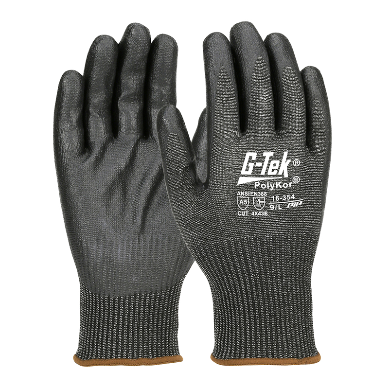 PIP 16-354 E級13針PolyKor丁腈發(fā)泡防切割手套