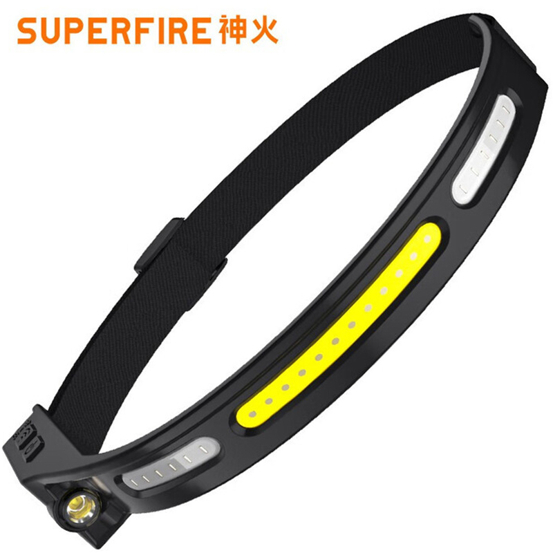 神火HL76雙光源超輕感應(yīng)頭燈