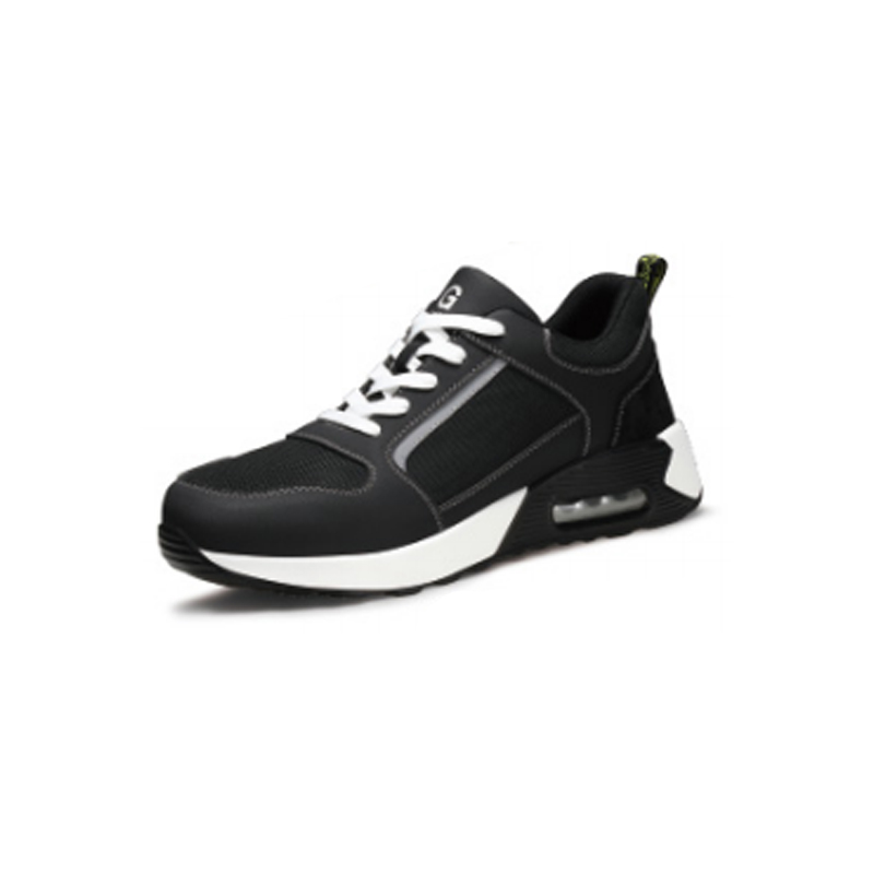 GUYISA古伊薩1132BK運動系列防砸防刺穿黑色款安全鞋