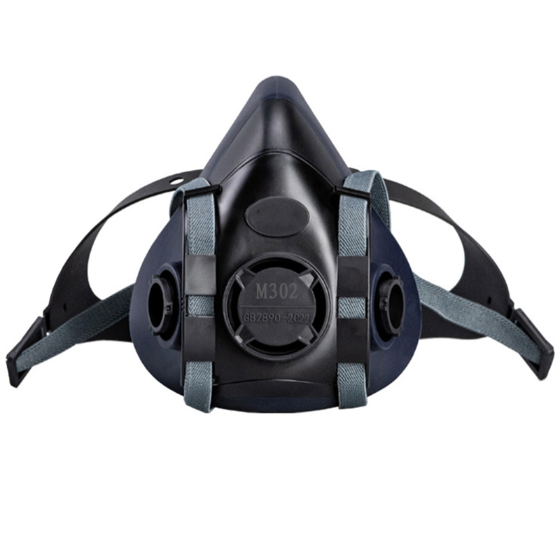 特安護M302防護面具雙罐硅膠半面罩