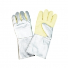 定和DH6202鋁箔芳綸耐高溫手套500℃ 定和DH6202鋁箔芳綸耐高溫手套500℃