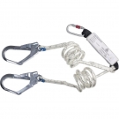 代爾塔504205螺旋雙大鉤減震安全繩 代爾塔504205螺旋雙大鉤減震安全繩