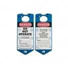 Brady貝迪35962藍色正面連牌鎖 Brady貝迪35962藍色正面連牌鎖