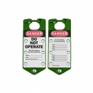 Brady貝迪35963綠色正面連牌鎖 Brady貝迪35963綠色正面連牌鎖