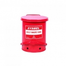 西斯貝爾WA8109100紅色防火垃圾桶 西斯貝爾WA8109100紅色防火垃圾桶