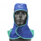 威特仕23-6680藍(lán)色全護(hù)式防火阻燃焊帽 威特仕23-6680藍(lán)色全護(hù)式防火阻燃焊帽