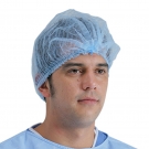 英科MC141001藍色一次性無紡布條形帽 英科MC141001藍色一次性無紡布條形帽