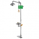 潤旺達WJH0858拋光腳踏式洗眼器 潤旺達WJH0858拋光腳踏式洗眼器