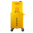 潤旺達WJH0985(示黃)便攜式緊急推車洗眼器 潤旺達WJH0985(示黃)便攜式緊急推車洗眼器