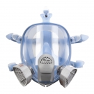 以勒9900A雙濾盒全面罩防毒面具 以勒9900A雙濾盒全面罩防毒面具