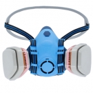 高瑪GM-1405自吸過濾式雙濾盒半面罩防毒面具