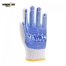 好員工H7-TKB600DB PVC藍色點珠防滑棉紗手套 好員工H7-TKB600DB PVC藍色點珠防滑棉紗手套