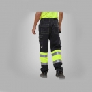 安大叔C326熒光黃拼灰色高示工作褲 安大叔C326熒光黃拼灰色高示工作褲
