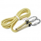 建鋼12mm芳綸大小鉤安全繩 建鋼12mm芳綸大小鉤安全繩