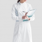 樂(lè)倍康NA150花雨長(zhǎng)袖護(hù)士服  