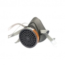 以安M60橡膠單濾盒半面罩防毒面具