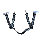 梅思安10221259 V-Gard標準型安全帽四點式插扣型下頦帶