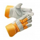 澳翔5102二層牛皮棉布耐高溫電焊手套 澳翔5102二層牛皮棉布耐高溫電焊手套