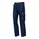 思而MC1611Q5藍色純棉長褲